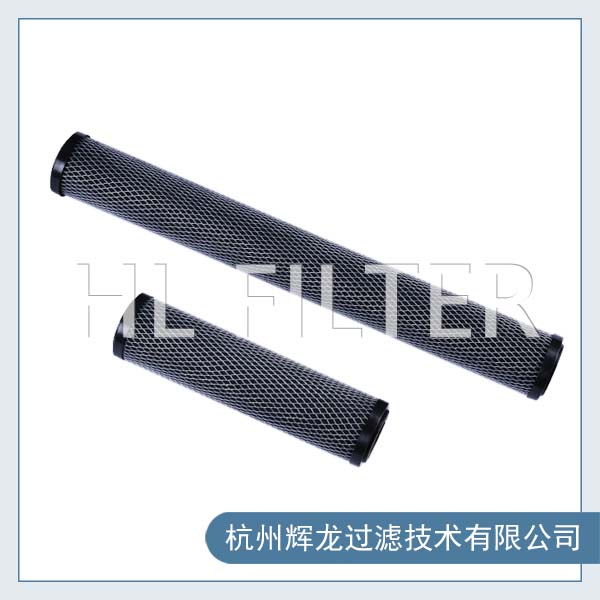 說明了CFW白網活性炭纖維濾芯的的規格和性能數據